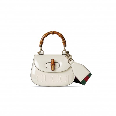 GUCCI BAMBOO 1947 MINI PYTHON BAG 786482 (17*12*7.5cm)